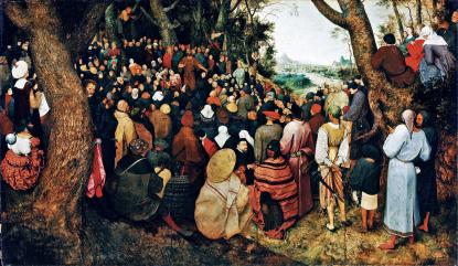 Pieter Bruegel: Szent János prédikációja Pieter Bruegel: Szent János prédikációja