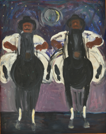 Diószegi Balázs: Éjszakai lovasok, 1982 Diószegi Balázs: Éjszakai lovasok, 1982