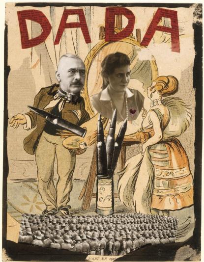 Erwin Blumenfeld (1897, Berlin – 1969, Róma): Dada, 1920; Tinta, papír; 26,1 × 20 cm
Isidore M. Cohen (New York) ajándéka az American Friends of the Israel Museumnak