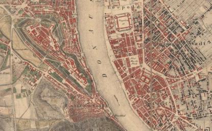 Régi Budapest térkép Régi Budapest térkép