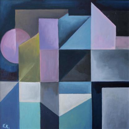 Kecskeméti Kálmán: Violet moon