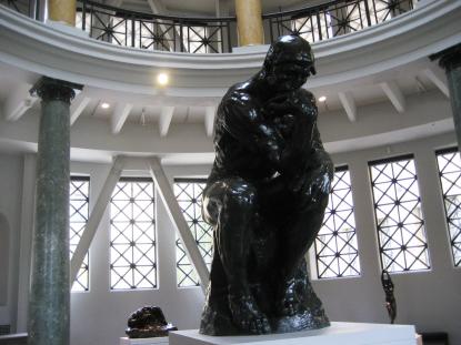 August Rodin: A gondolkodó, Cantor Arts Center, Stanford<br>Forrás: www.panoramio.com