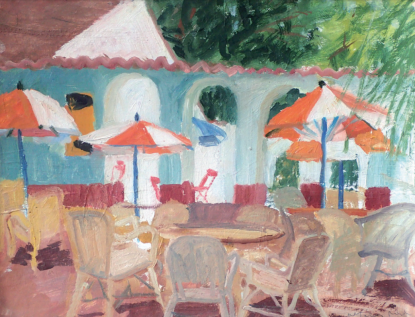 Nemcsics Antalné Takács Magdolna festőművész alkotása