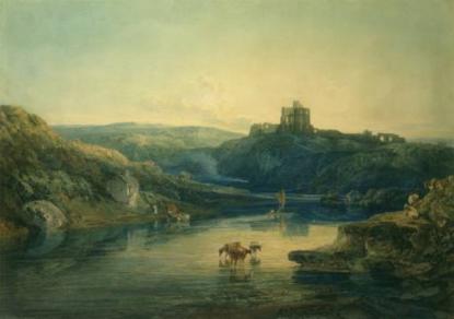 Joseph Mallord William Turner: Norham Castle, Sunrise c.1798