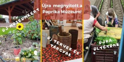 Újra megnyitott a Paprika Múzeum! Újra megnyitott a Paprika Múzeum!