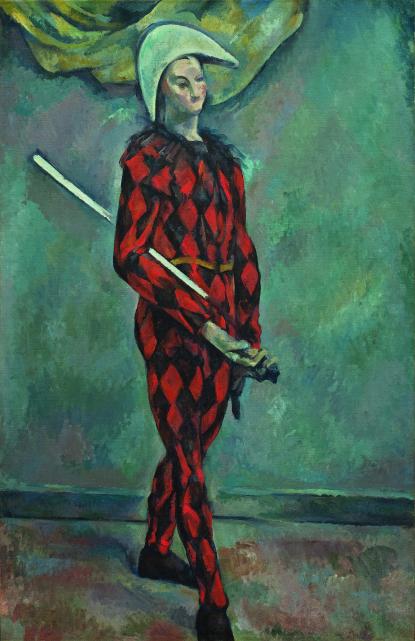 Paul Cézanne (Aix-en-Provence, 1839–1906, Aix-en-Provence)
Harlekin, 1880–90
Olaj, vászon, 100 × 65 cm National Gallery of Art, Washington