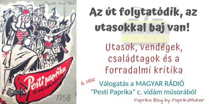 Pesti Paprika: Az utasokkal baj van