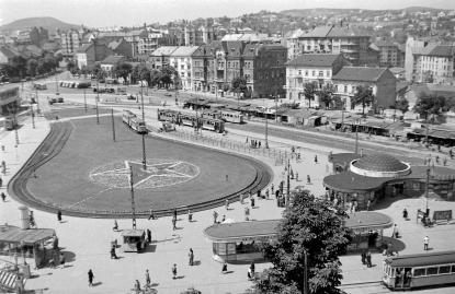 Széll Kálmán (Moszkva) tér, 1952. Széll Kálmán (Moszkva) tér, 1952.