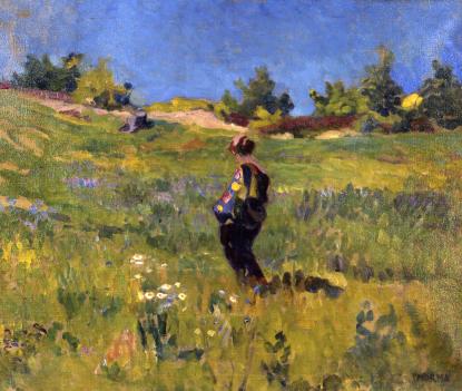 Thorma János: Mezőn