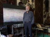 In front of the work of Wagner János