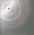 Táltosdob 105 x 105cm, vegyestechnika, vászon 1968