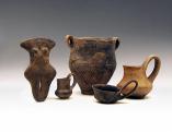 Characteristic ceramics findings from settlements of the late Copper Age
