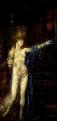 Gustave Moreau Salome - Chamada de tatuada