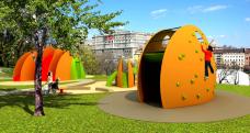 Tamás Szén Molnár: Playground comfort with pavilion