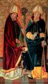 Saint Martin and Saint Luis of Toulouse(?), c.1490 <br>