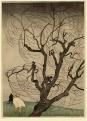 Emil Orlik\r\nSzélvihar, 1901\r\nszínes fametszet, 355x260 mm\r\n