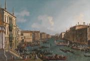 Canaletto: Regatta a Canal Grandén, 1740 körül