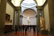 Michelangelo Dávid-szobra a firenzei Akadémiában