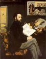 Édouard Manet: Émile Zola, 1868. Édouard Manet: Émile Zola, 1868.