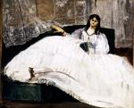 Édouard Manet: Hölgy legyezővel, 1862. Édouard Manet: Hölgy legyezővel, 1862.