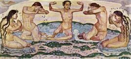Ferdinand Hodler: A Nappal, 1900.