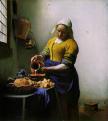 Jan Vermeer van Delft: Tejet öntő nő, 1660 körül