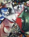 Marc Chagall: Én és a falu, 1911.
