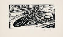 Molnár C. Pál: Motorkerékpáron, 1930 k.