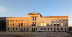 Neues Museum, Berlin, nyugati homlokzat