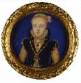 Nicholas Hilliard: Medál I. Erzsébet miniatűr arcképével, 1560 körül