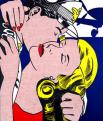 Roy Lichtenstein: Csók, 1961. Roy Lichtenstein: Csók, 1961.