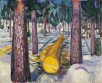 Edvard Munch: A sárga farönk