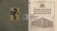 Irodaszerek katalógusa a XIX. század elejéről