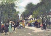 Berkes Antal: Városligeti parkrészlet