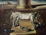 Salvador Dalí: Láthatatlan alvó nő, ló, oroszlán