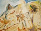 Egry József: Taorminai hegyek közt, 1930