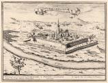 Kaposvár vára, 1686, rézmetszet