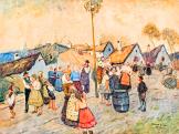 Kássa Gábor: Májusfa állítás (1940)
