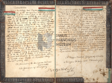 Angol és magyar nyelvű bizonyító irat Kossuth Lajos aláírásával arról, hogy Irányi István (neve nemzeti színű szalag leragasztásával kitakarva) Kossuth Lajos megbízásából az 1848-49-es szabadságharc leverése után titkos megbízatásokat látott el.