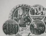 A Kreith-féle Ereklyemúzeum emléklapja, litográfia (részlet)