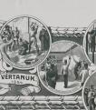 A Kreith-féle Ereklyemúzeum emléklapja, litográfia (részlet)