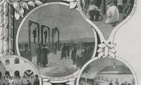A Kreith-féle Ereklyemúzeum emléklapja, litográfia (részlet)