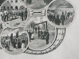A Kreith-féle Ereklyemúzeum emléklapja, litográfia (részlet)