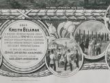 A Kreith-féle Ereklyemúzeum emléklapja, litográfia (részlet)