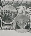 A Kreith-féle Ereklyemúzeum emléklapja, litográfia (részlet)