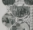 A Kreith-féle Ereklyemúzeum emléklapja, litográfia (részlet)