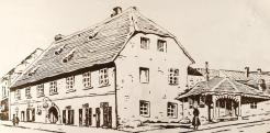 A Magyar Korona épülete Pécsett (Kálmándy Pap László, 1942)