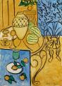 Henri Matisse: Sárga és kék enteriőr (Intérieurjaune et bleu), 1946