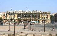 A francia Tengerészeti Minisztérium épülete Concorde téren<br>Forrás: www.panoramio.com