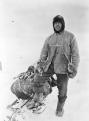 Robert Falcon Scott kapitány a Terra Nova expedíción, H. G. Ponting felvétele, 1911. <br>Forrás: www.schools.natlib.govt.nz